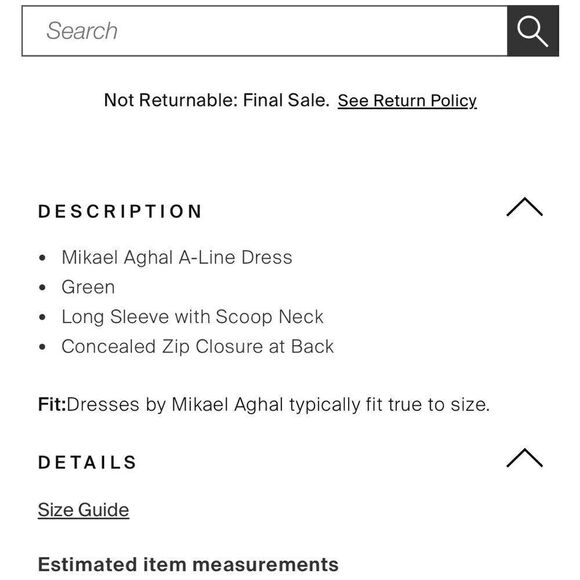 MIKAEL AGHAL Scoop Neck Midi Length Dress 0 - Picture 2 of 12